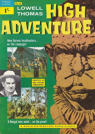 Cover for A Movie Classic (World Distributors, 1956 ? series) #65 - High Adventure