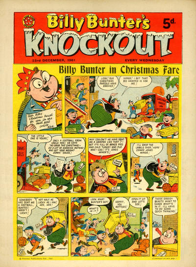Cover for Knockout (Amalgamated Press, 1939 series) #23 December 1961 [1191]
