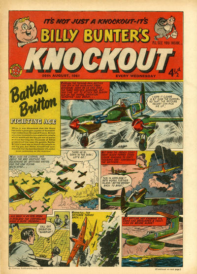 Cover for Knockout (Amalgamated Press, 1939 series) #26 August 1961 [1174]
