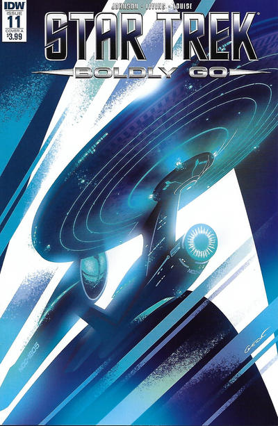 Cover for Star Trek: Boldly Go (IDW, 2016 series) #11 [Cover A]