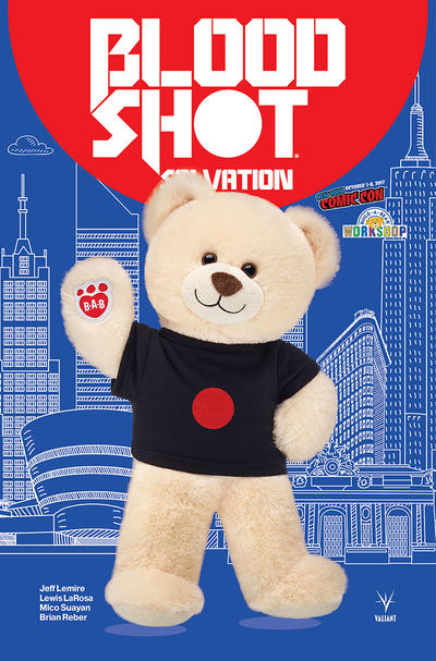 Cover for Bloodshot Salvation (Valiant Entertainment, 2017 series) #1 [NYCC 2017 - Build-A-Bear Variant]