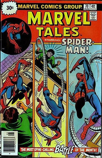 Cover for Marvel Tales (Marvel, 1966 series) #70 [30¢]