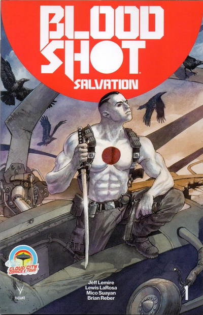 Cover for Bloodshot Salvation (Valiant Entertainment, 2017 series) #1 [Cloud City Comics & Toys]