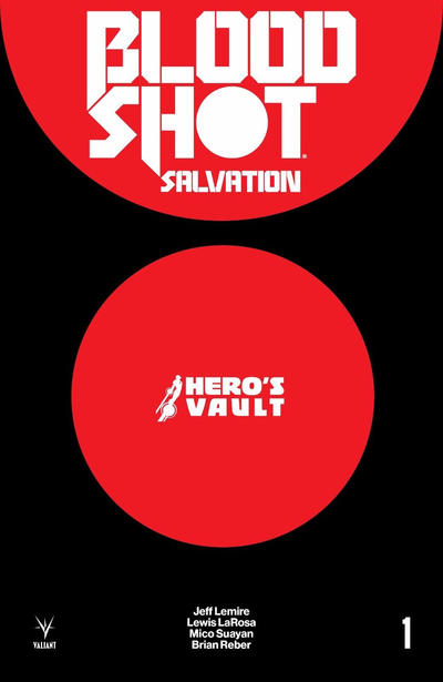 Cover for Bloodshot Salvation (Valiant Entertainment, 2017 series) #1 [Store Logo Program - Hero's Vault]