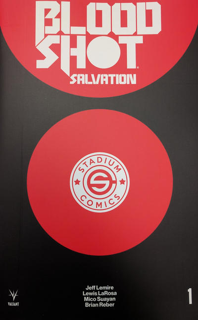 Cover for Bloodshot Salvation (Valiant Entertainment, 2017 series) #1 [Store Logo Program - Stadium Comics]