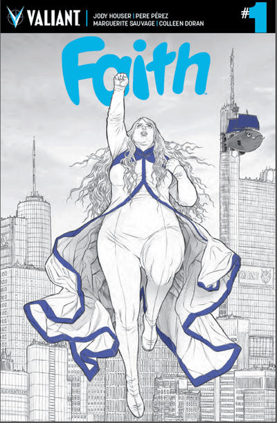 Cover for Faith (Ongoing) (Valiant Entertainment, 2016 series) #1 [Ssalefish Comics Exclusive - Juan Jose Ryp]