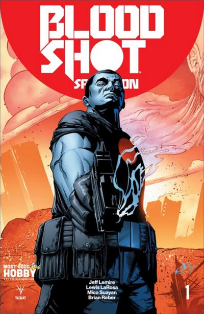 Cover for Bloodshot Salvation (Valiant Entertainment, 2017 series) #1 [Most Good Hobby - Jen Broomall]
