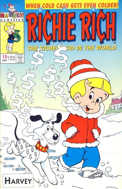 Cover for Richie Rich (Harvey, 1991 series) #13 [Direct]