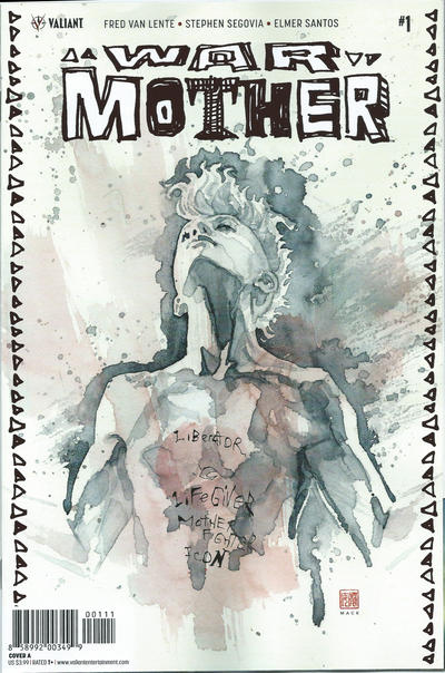 Cover for War Mother (Valiant Entertainment, 2017 series) #1 [Cover A - David Mack]