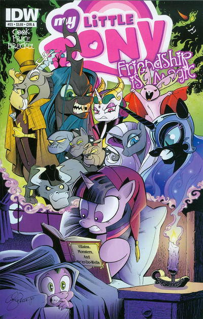 Cover for My Little Pony: Friendship Is Magic (IDW, 2012 series) #25 [Cover A - Andy Price]