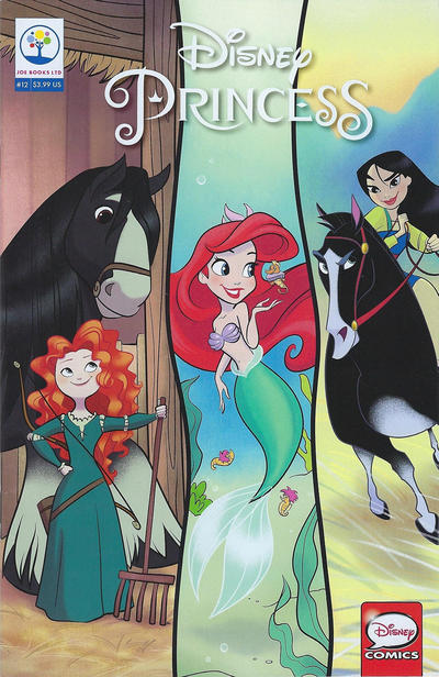 Cover for Disney Princess (Joe Books, 2016 series) #12