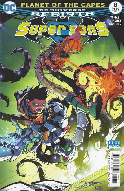 Cover for Super Sons (DC, 2017 series) #8