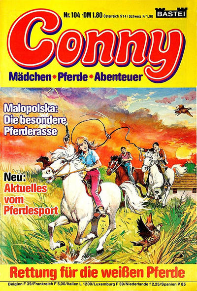 Cover for Conny (Bastei Verlag, 1980 series) #104