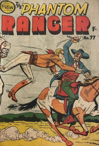 Cover for The Phantom Ranger (Frew Publications, 1948 series) #77