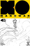 Cover Thumbnail for X-O Manowar (2017) (2017 series) #1 [Fried Pie Exclusive - Black and White Variant - Tom Fowler]