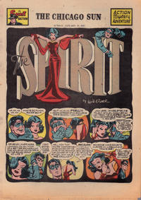 Cover Thumbnail for The Spirit (Register and Tribune Syndicate, 1940 series) #1/19/1947 [Chicago Sun]