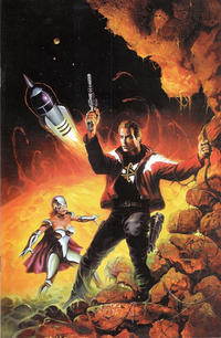 Cover Thumbnail for Astounding Space Thrills: The Comic Book (Image, 2000 series) #1 [Virgin Cover]