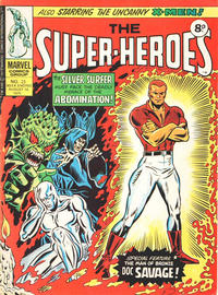 Cover Thumbnail for The Super-Heroes (Marvel UK, 1975 series) #25