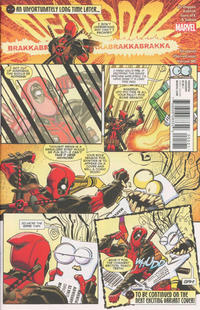 Cover Thumbnail for Deadpool (Marvel, 2016 series) #5 [Incentive Scott Koblish Secret Comic Variant]