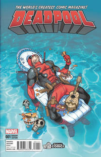Gcd Issue Deadpool 1 Yesteryear Comics Exclusive Pasqual Ferry Variant