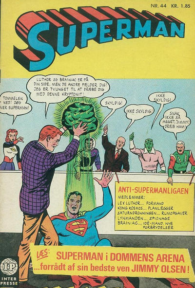 Cover for Superman (Interpresse, 1966 series) #44