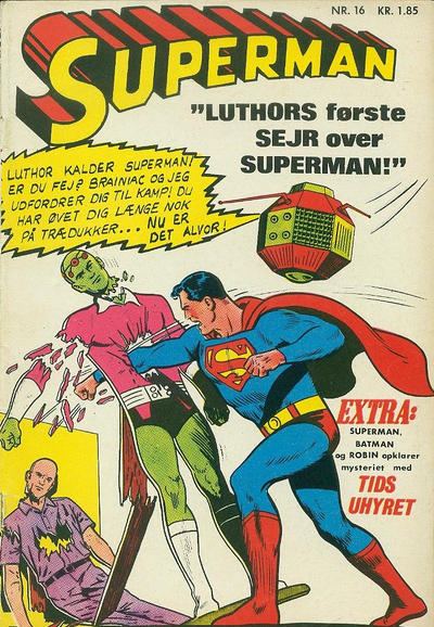 Cover for Superman (Interpresse, 1966 series) #16