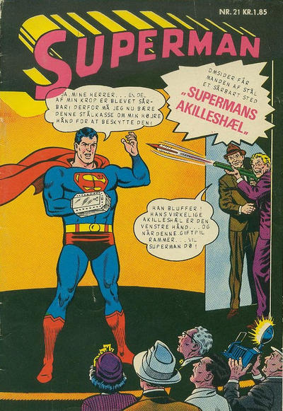 Cover for Superman (Interpresse, 1966 series) #21