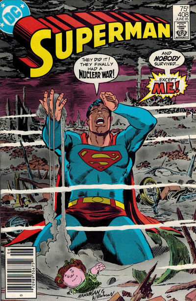 Cover for Superman (DC, 1939 series) #408 [Newsstand]