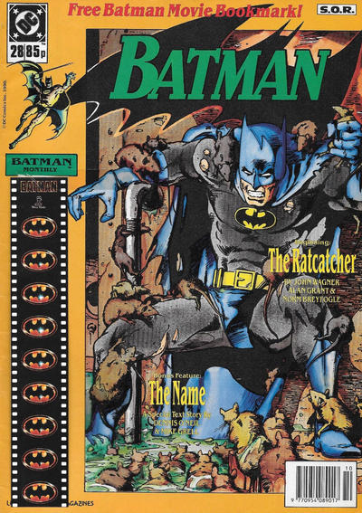 Cover for Batman Monthly (Egmont UK, 1988 series) #28