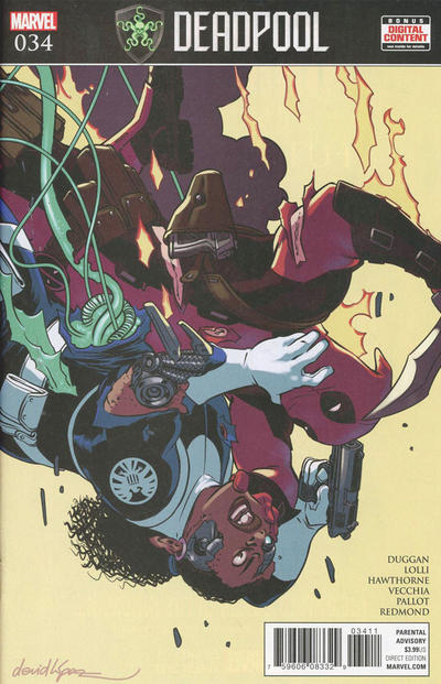 Cover for Deadpool (Marvel, 2016 series) #34