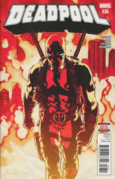 Cover for Deadpool (Marvel, 2016 series) #36