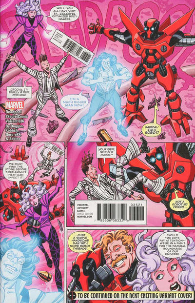 Cover for Deadpool (Marvel, 2016 series) #36 [Scott Koblish 'Secret Comic']