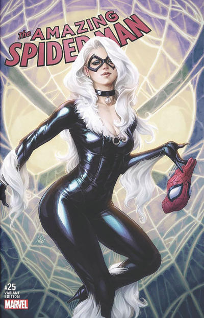 Cover for Amazing Spider-Man (Marvel, 2015 series) #25 [Variant Edition - ComicXposure Exclusive - Artgerm Cover]