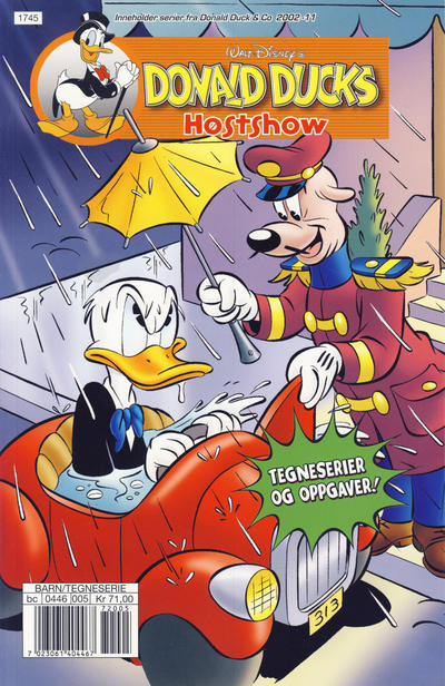 Cover for Donald Ducks Show (Hjemmet / Egmont, 1957 series) #[193] - Høstshow 2017