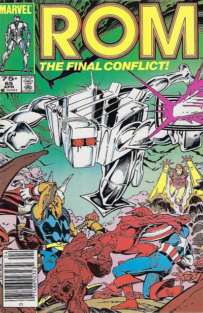 Cover for Rom (Marvel, 1979 series) #65 [Canadian]