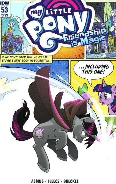 Cover for My Little Pony: Friendship Is Magic (IDW, 2012 series) #53 [Tony Fleecs]