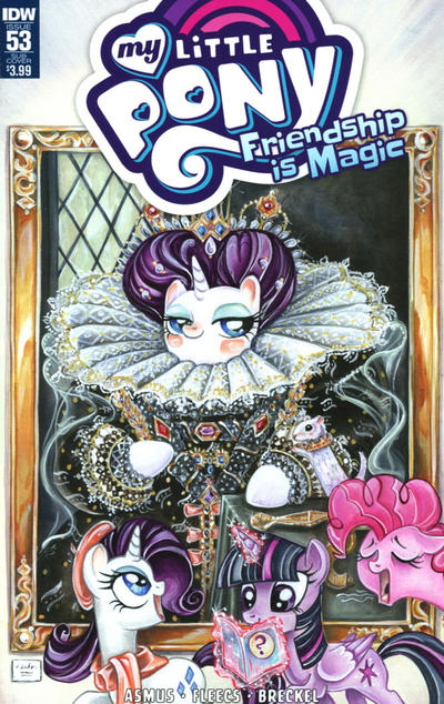 Cover for My Little Pony: Friendship Is Magic (IDW, 2012 series) #53 [Sara Richard Subscription]