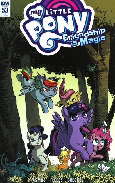 Cover for My Little Pony: Friendship Is Magic (IDW, 2012 series) #53 [Cover RI - Christine Larsen]