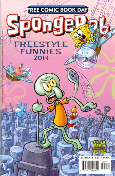 Cover for SpongeBob Freestyle Funnies (United Plankton Pictures, Inc., 2013 series) #[2014]