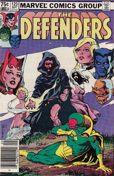 Cover for The Defenders (Marvel, 1972 series) #123 [Canadian]
