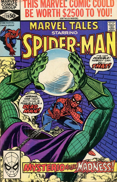 Cover for Marvel Tales (Marvel, 1966 series) #119 [Direct]