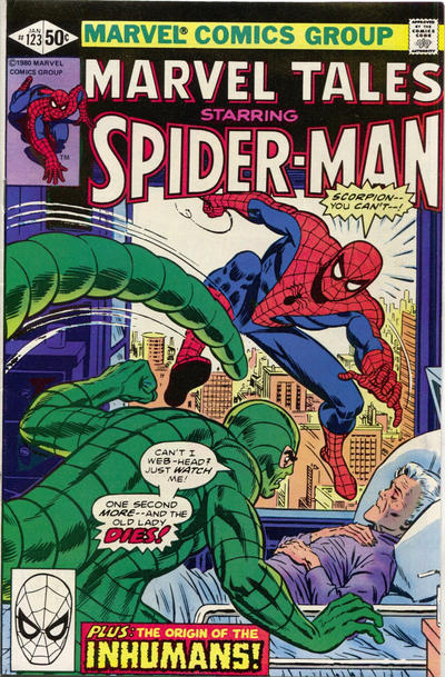 Cover for Marvel Tales (Marvel, 1966 series) #123 [Direct]