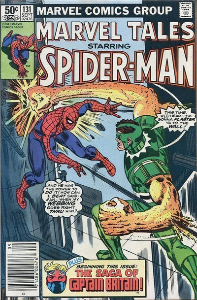 Cover for Marvel Tales (Marvel, 1966 series) #131 [Newsstand]