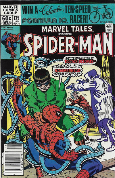 Cover for Marvel Tales (Marvel, 1966 series) #135 [Newsstand]