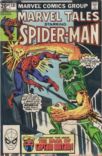 Cover for Marvel Tales (Marvel, 1966 series) #131 [British]