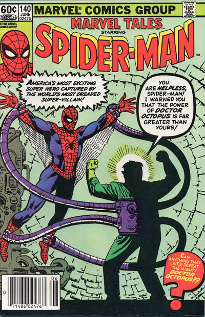 Cover for Marvel Tales (Marvel, 1966 series) #140 [Newsstand]