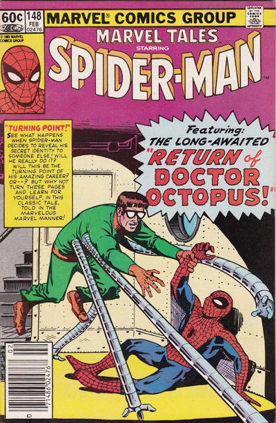 Cover for Marvel Tales (Marvel, 1966 series) #148 [Newsstand]