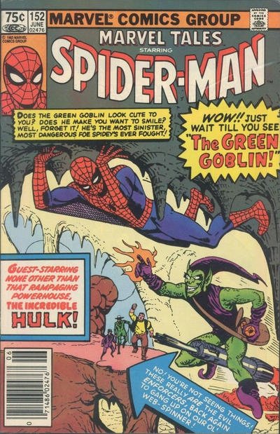 Cover for Marvel Tales (Marvel, 1966 series) #152 [Canadian]