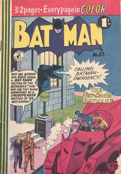 Cover for Batman (K. G. Murray, 1950 series) #83 [1' price]