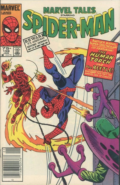 Cover for Marvel Tales (Marvel, 1966 series) #159 [Canadian]